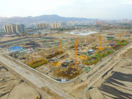 蘭州恒大山水城項(xiàng)目D、E地塊土石方工程施工